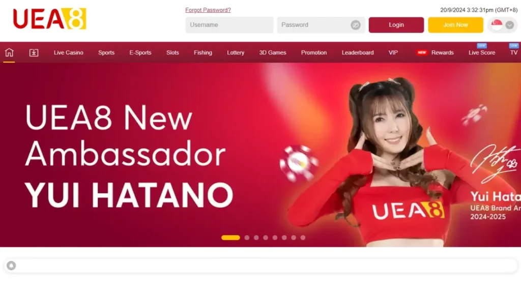 UEA8 Welcome Bonus